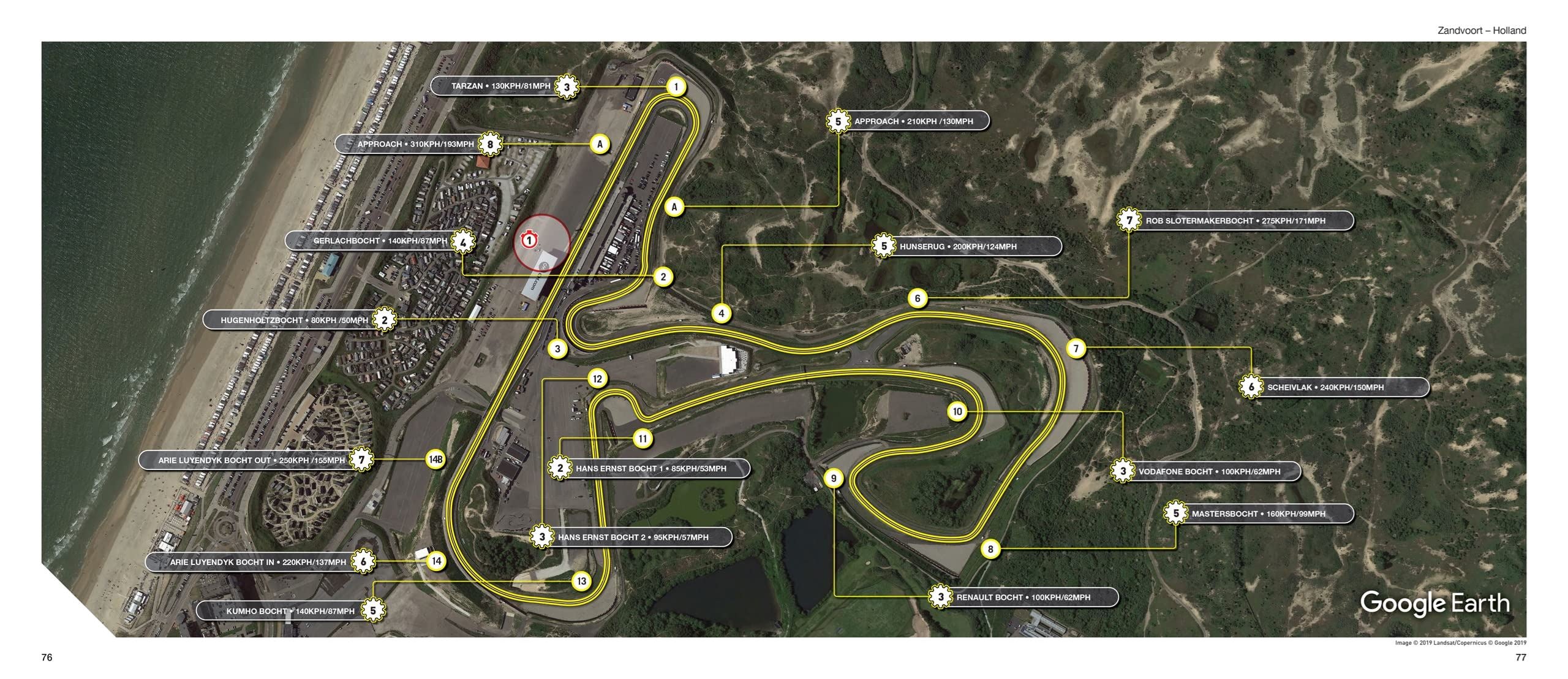 BOOK FORMULA ONE CIRCUITS FROM ABOVE (HB)
