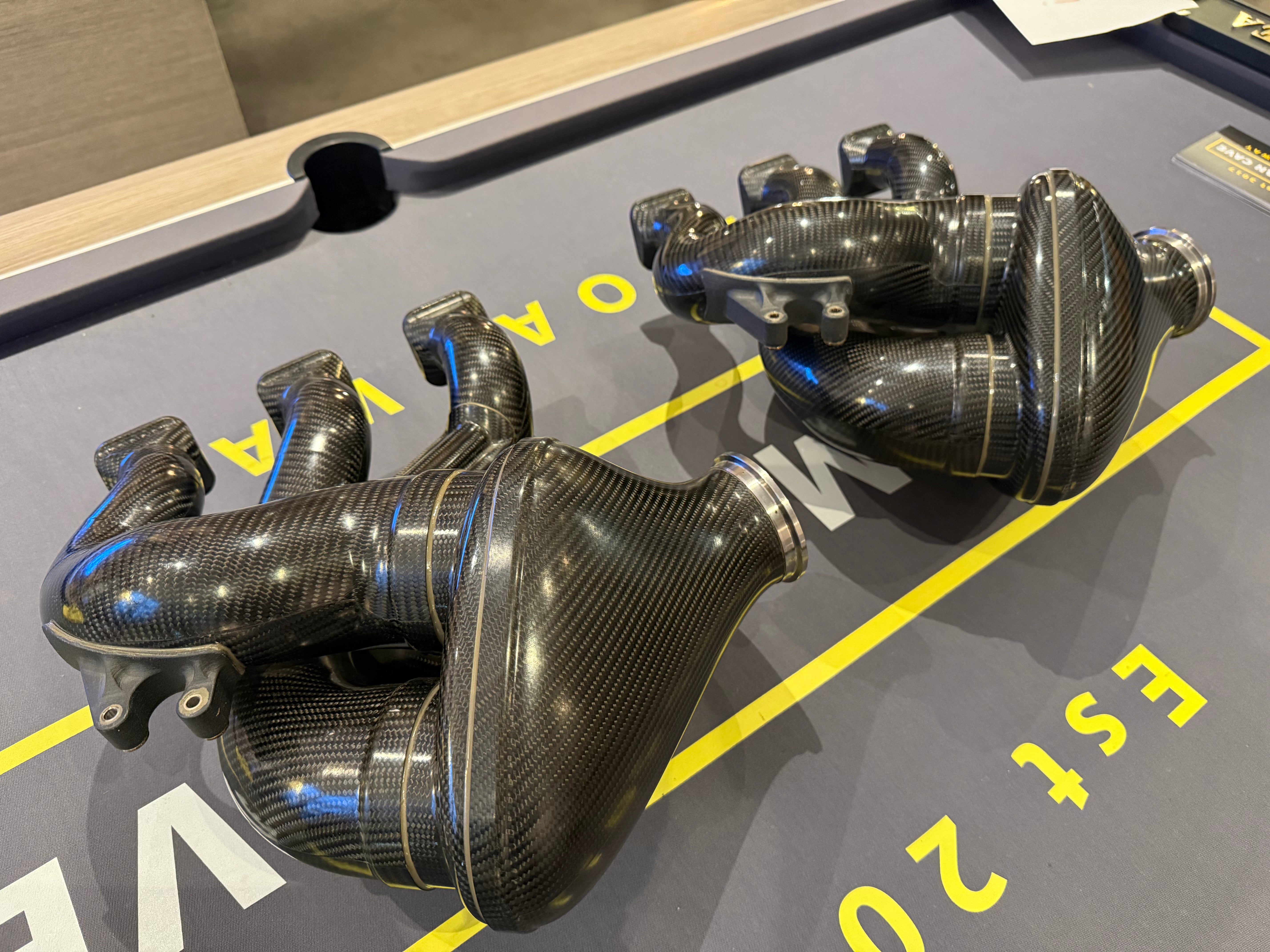 Genuine AMG ONE Carbon Fibre Exhaust Sections