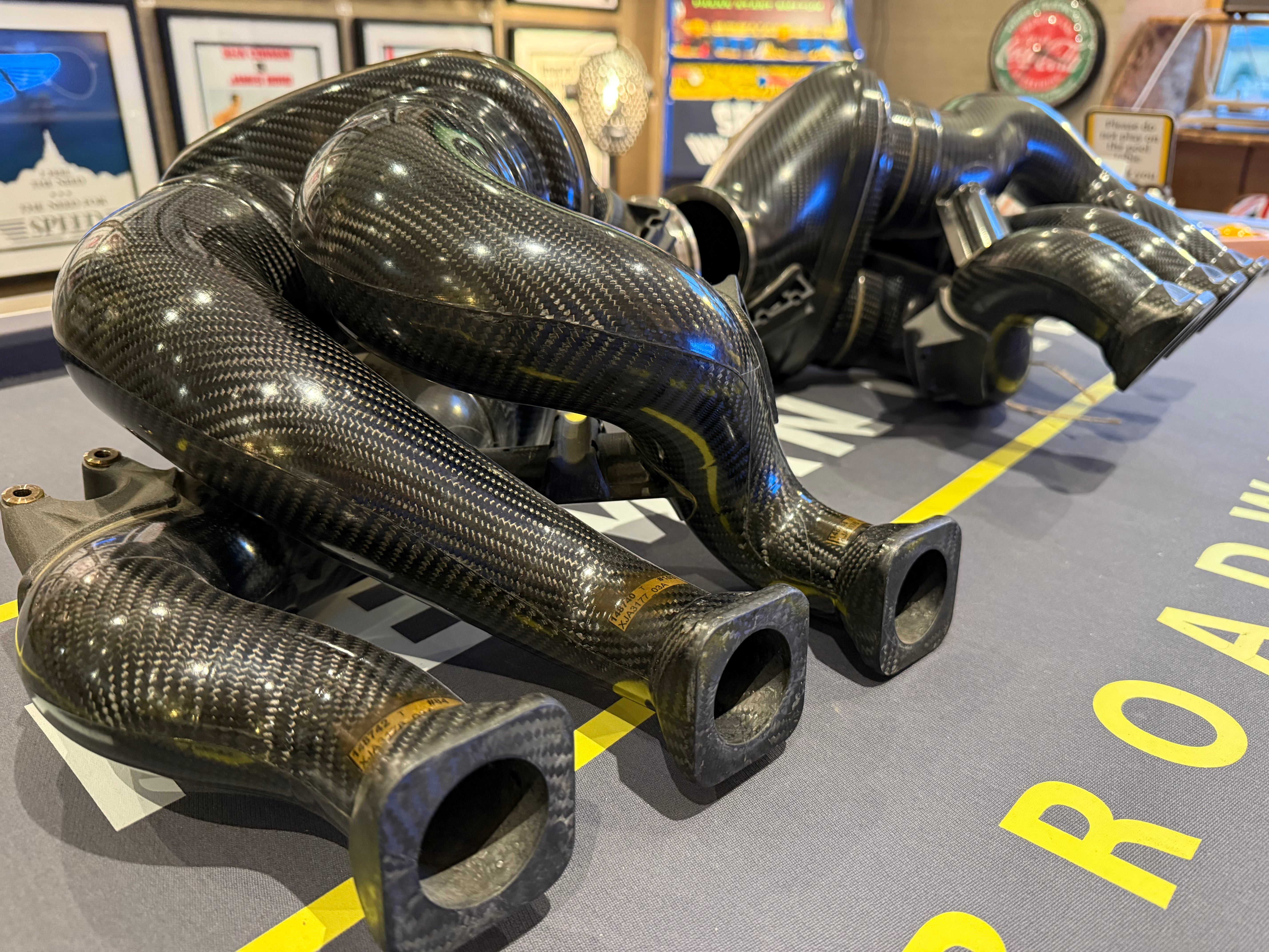 Genuine AMG ONE Carbon Fibre Exhaust Sections