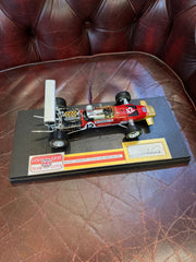 Mario Andretti Signed 1:18 Scale Lotus 49B 1968 Race Car