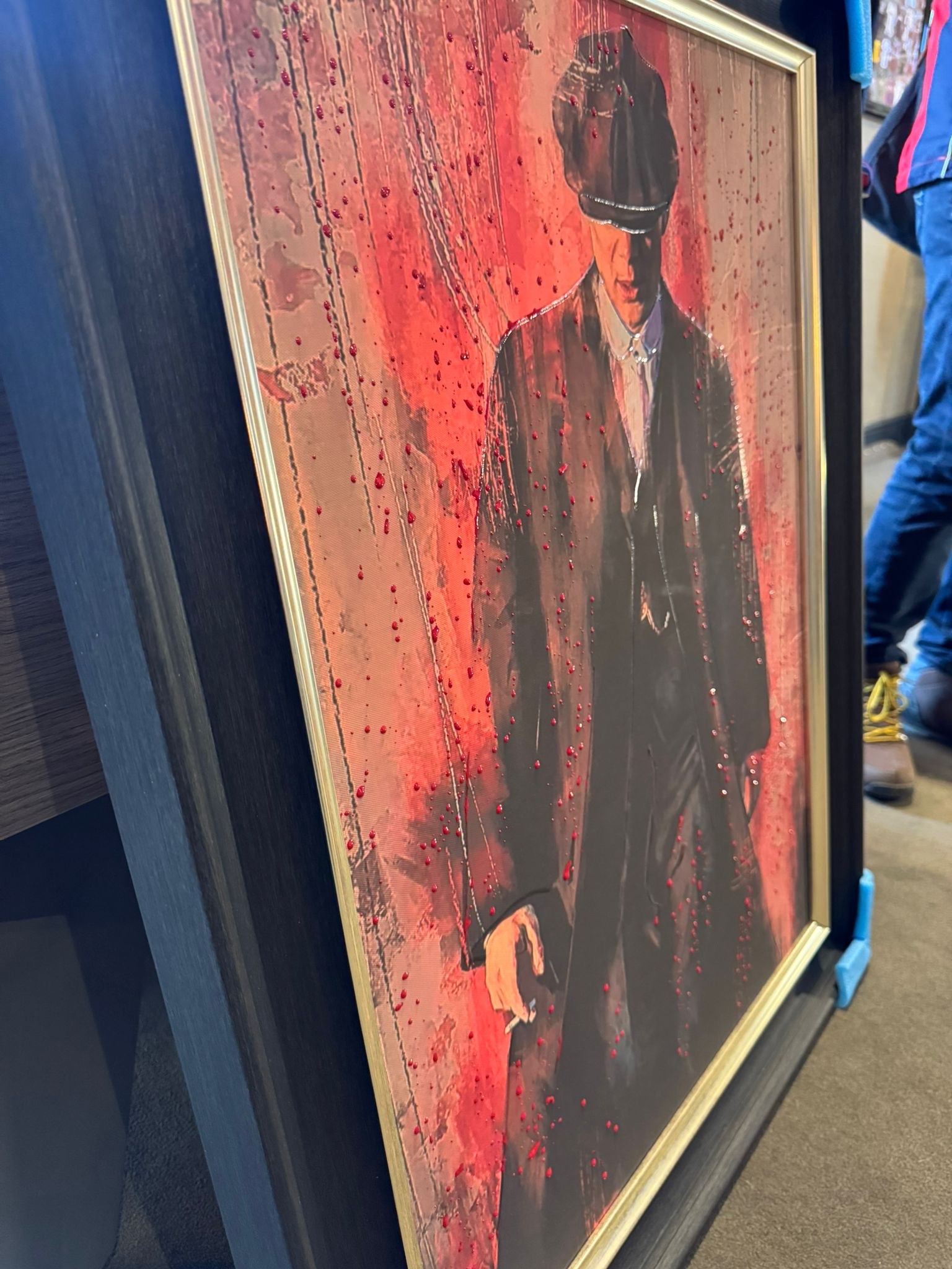 Beautifully Embellished Peaky Blinders Art