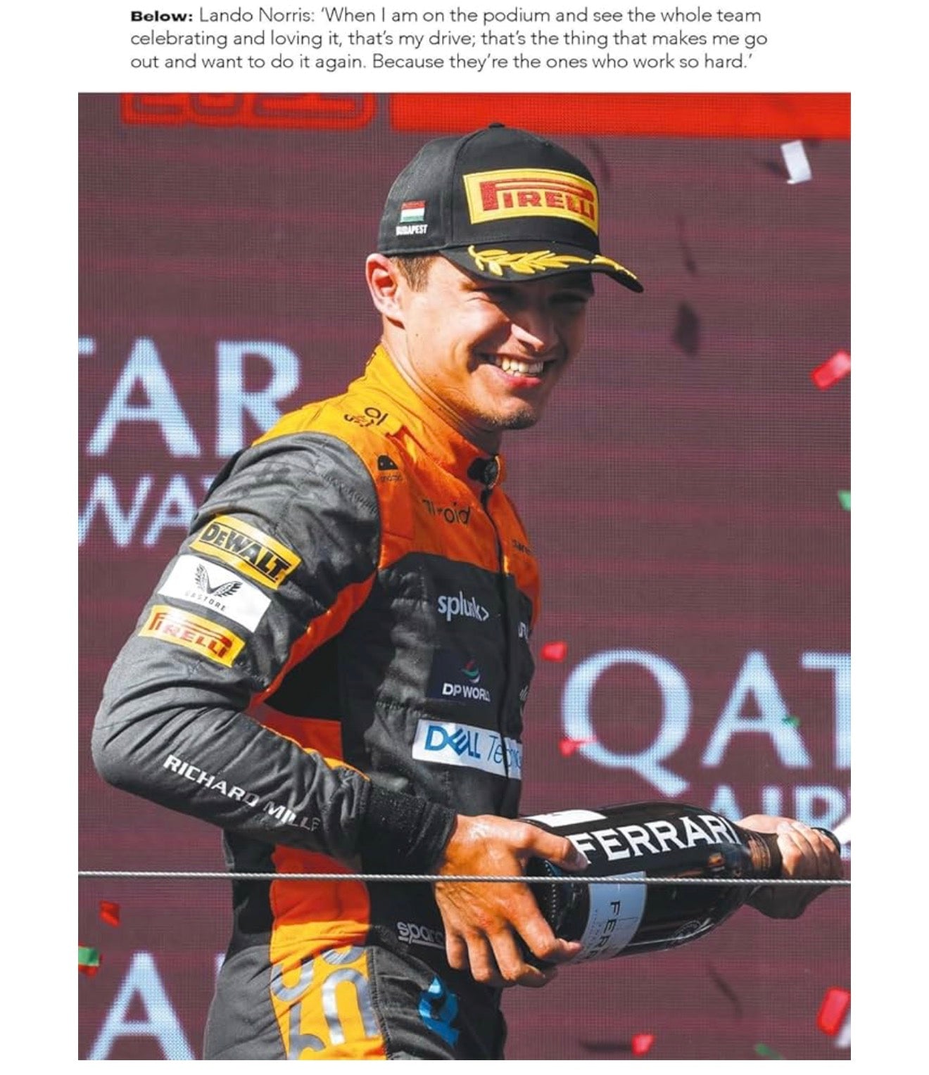 FI RACING CONFIDENTIAL BOOK