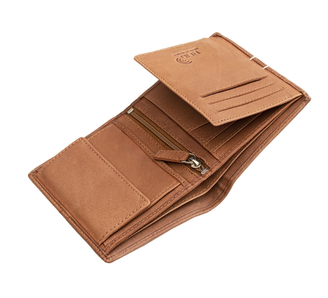 LUXURY LEATHER TRI FOLD WALLET 4800