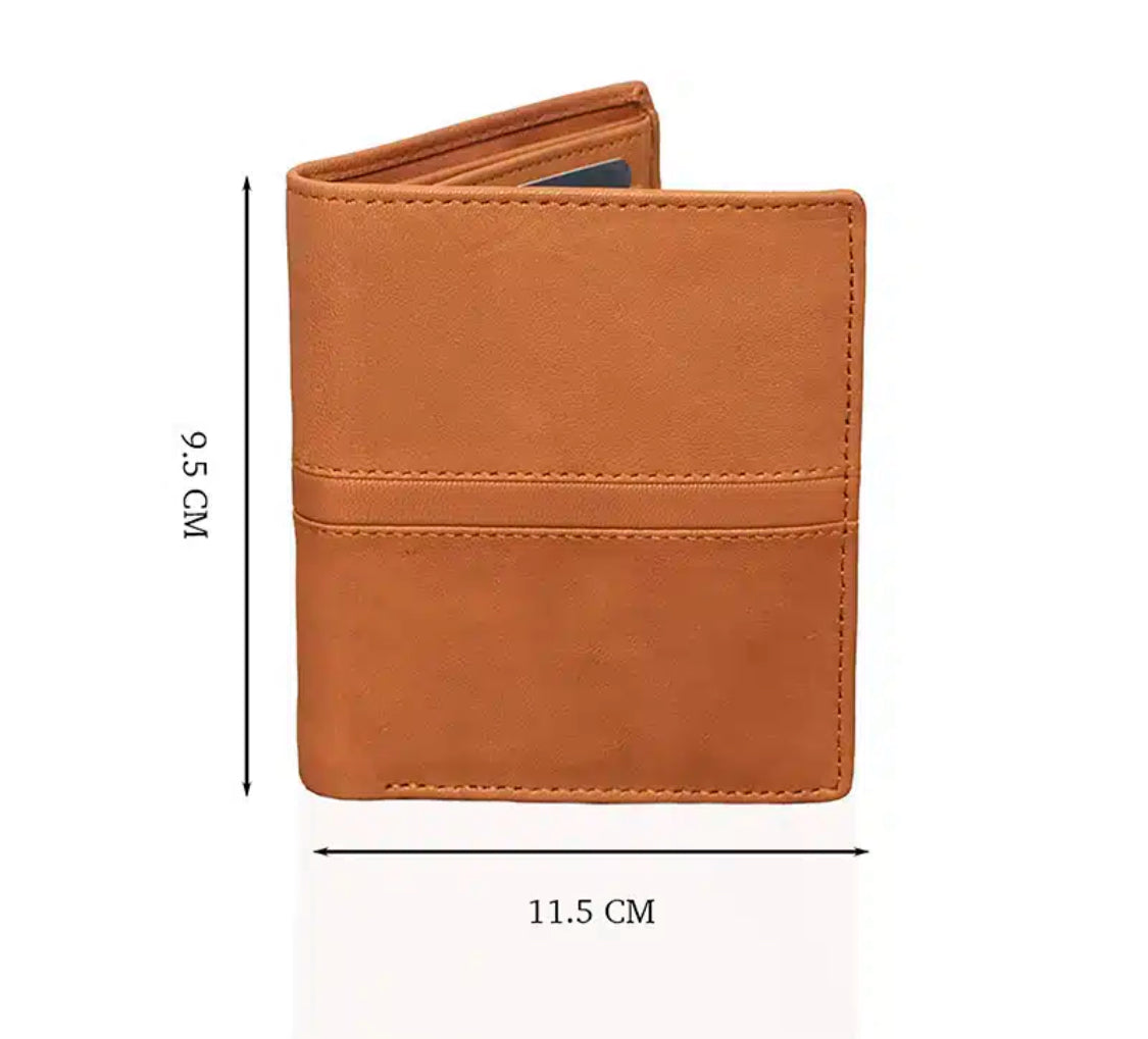 LUXURY LEATHER TRI FOLD WALLET 4800