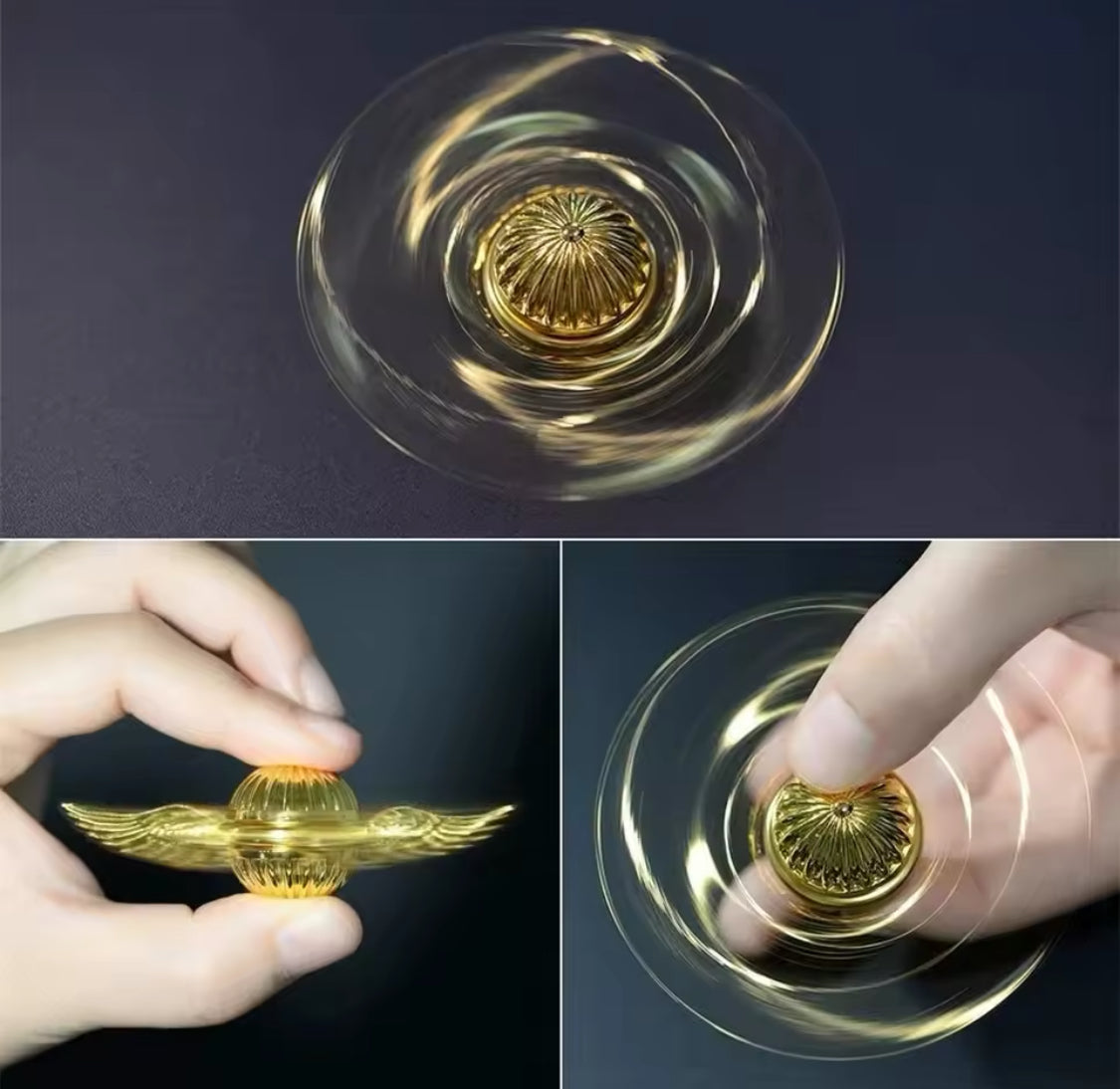 GOLDEN SNITCH FIDGET SPINNER