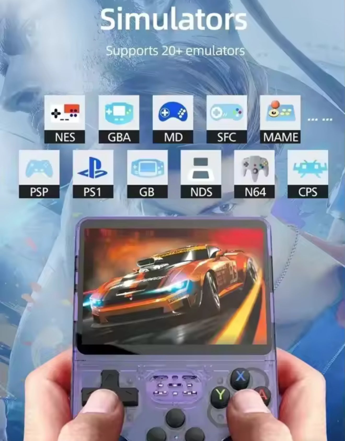 HANDHELD GAME CONSOLE over 20,000 retro games!