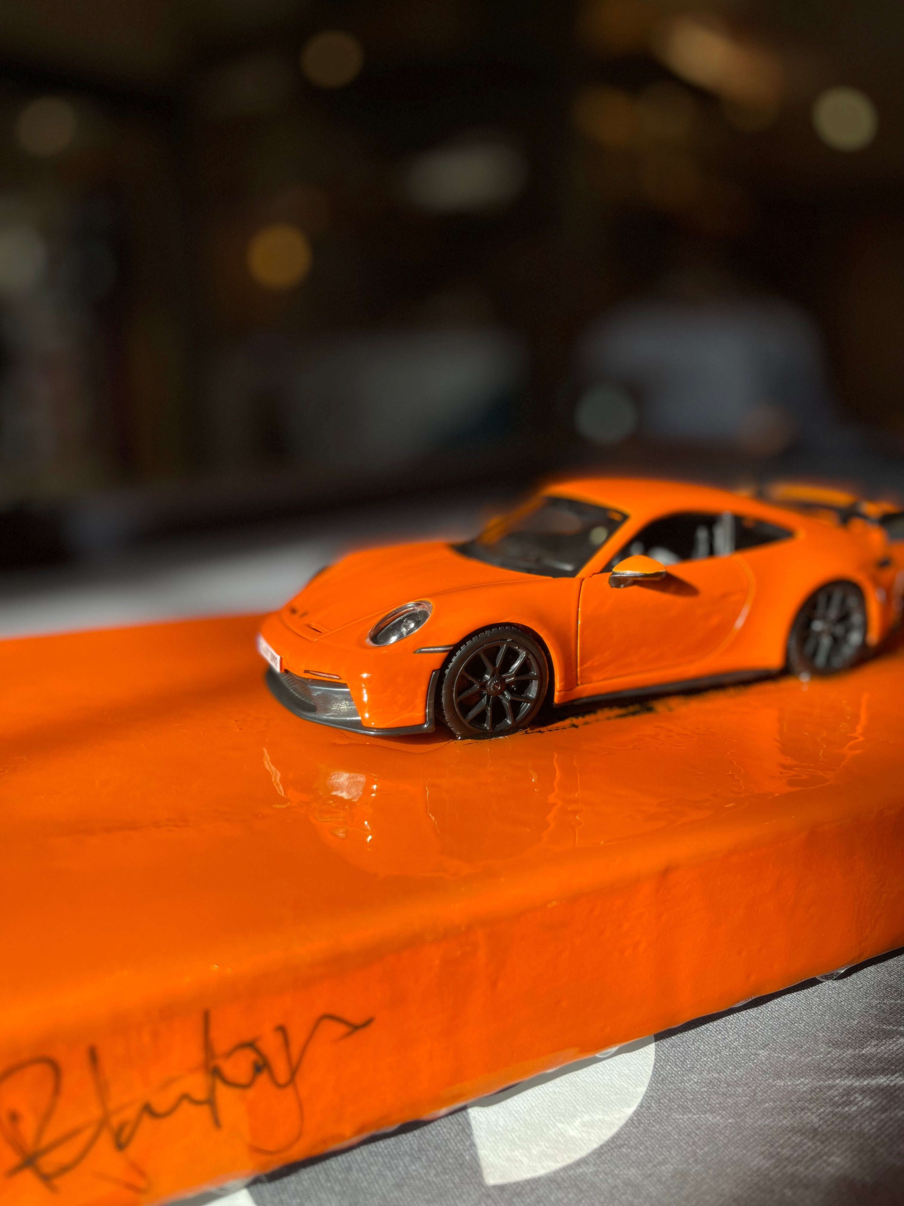 Porsche 911 GT3 RS Resin Model Art