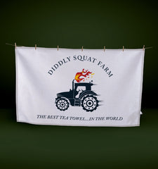 DIDDLY SQUAT TEA TOWEL Clarkson's Farm 