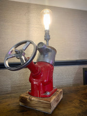 Genuine Godiva Fire Engine Valve Lamp