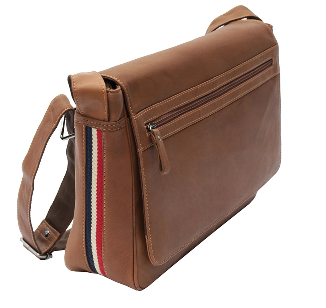 MENS LUXURY SOFT LEATHER LAPTOP BAG