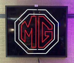 RARE RETRO MG LIGHT UP SIGN