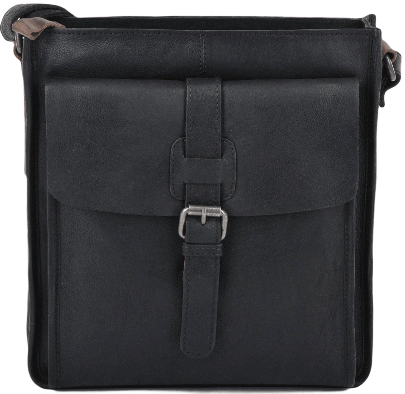 Men’s Leather Crossbody Messenger Bag