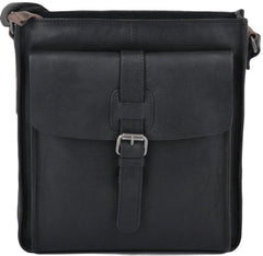 Men’s Leather Crossbody Messenger Bag