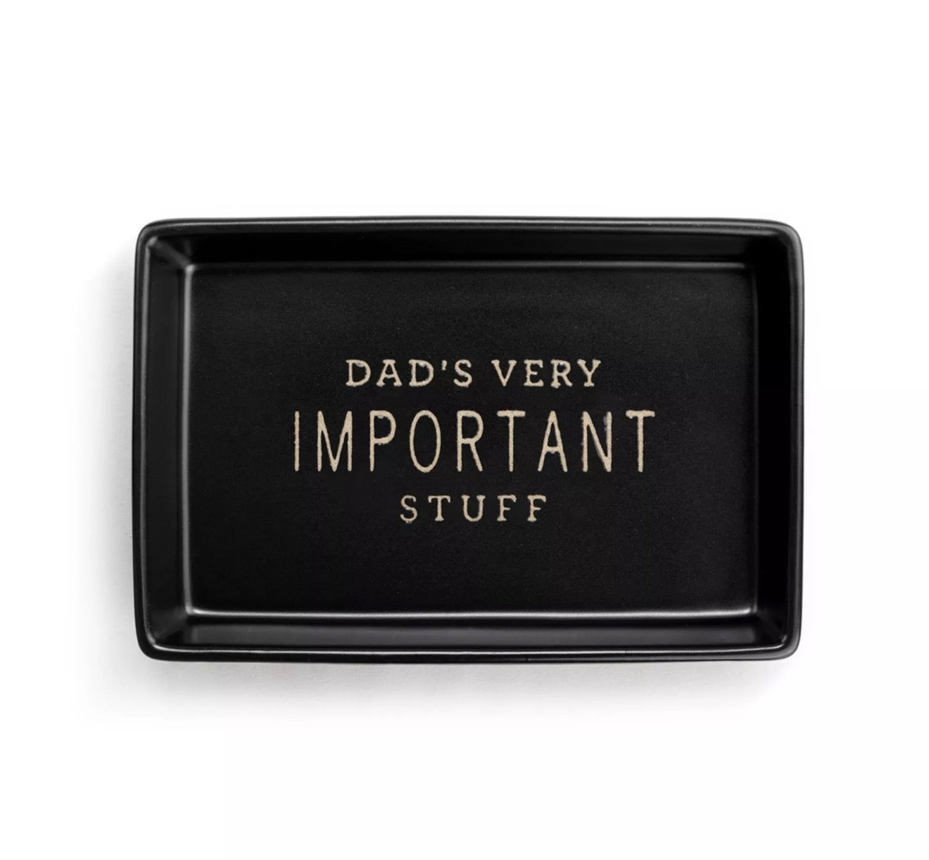 Man Tray for Stuff CERAMIC MAN TRAY RANDOM CRAP TRAY / DAD TRAY