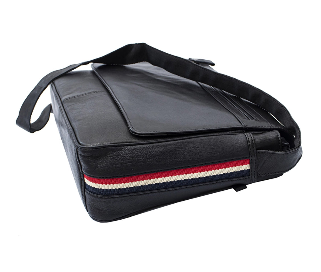 MENS LUXURY SOFT LEATHER LAPTOP BAG