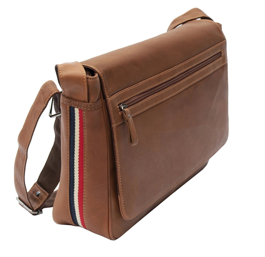 MENS LUXURY SOFT LEATHER LAPTOP BAG