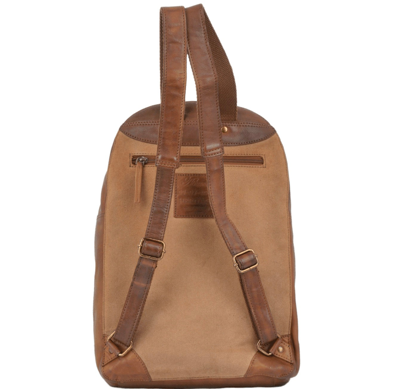 LEATHER VINTAGE WASH BACKPACK