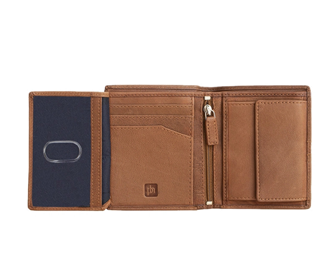 LUXURY LEATHER TRI FOLD WALLET 4800