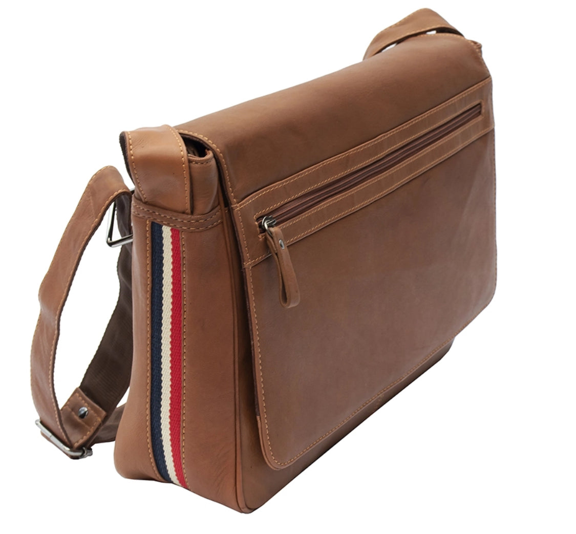 MENS LUXURY SOFT LEATHER LAPTOP BAG