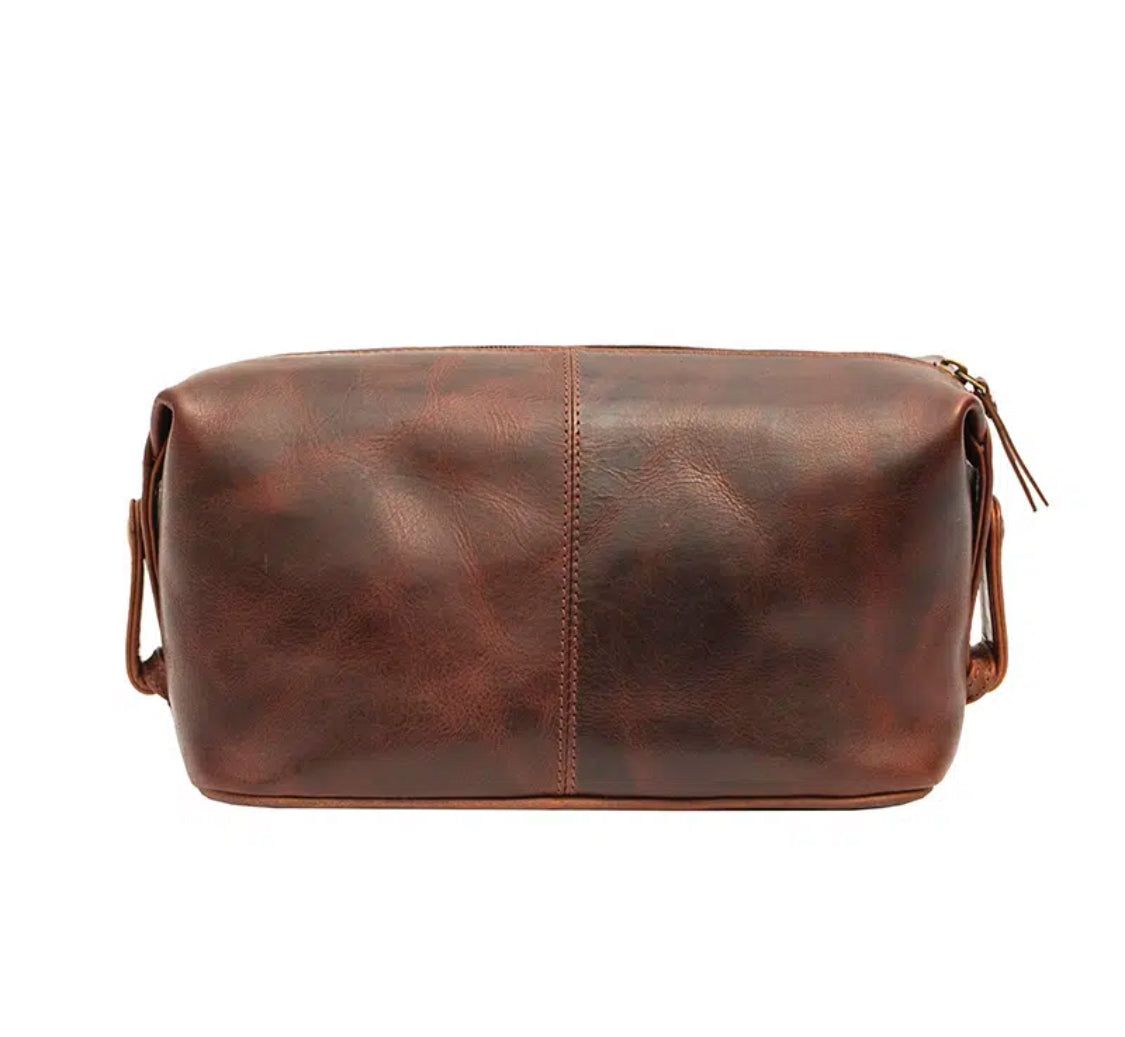 ROMA LEATHER WASH BAG