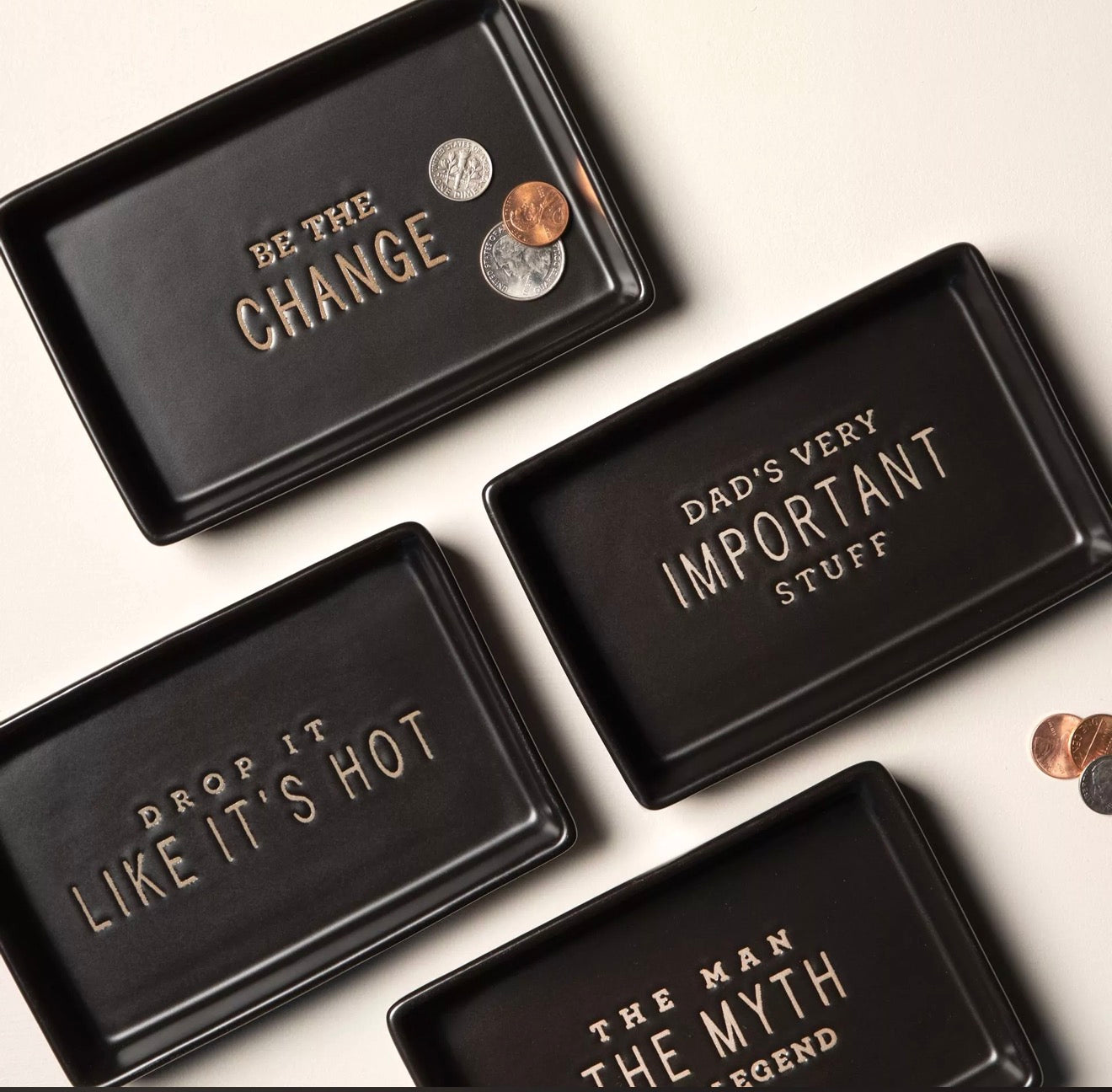 Man Tray for Stuff CERAMIC MAN TRAY RANDOM CRAP TRAY / DAD TRAY