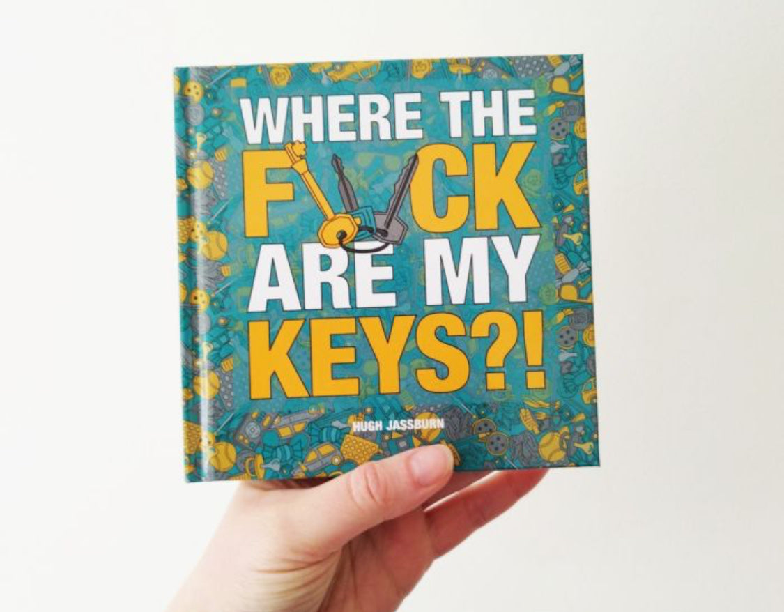 Where The F*ck Are MY Keys - Book