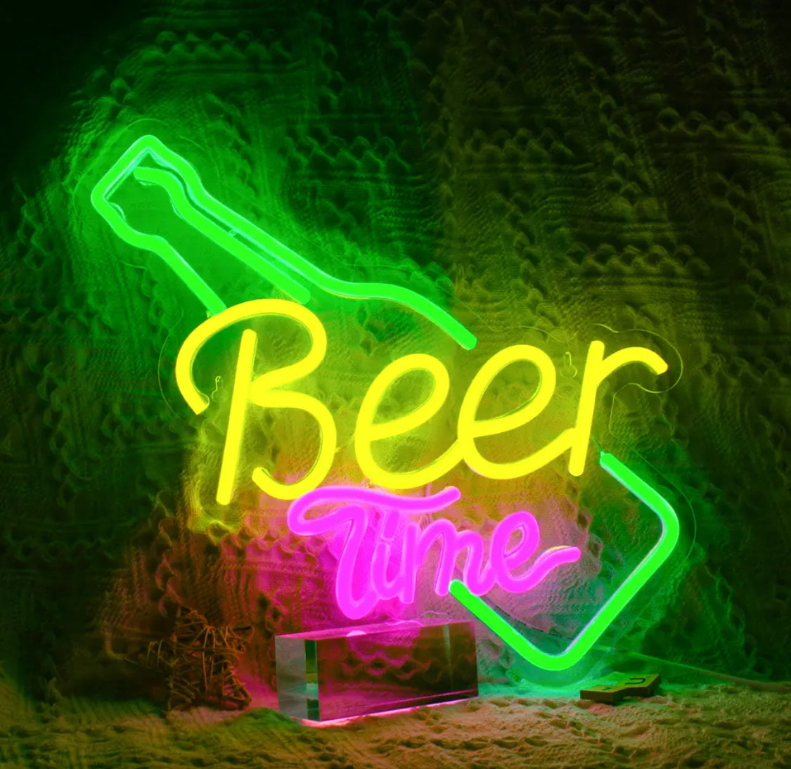 NEON LIGHT UP SIGNS / Beer / Back to the Future / Garage / Man Cave / BAR / Motorbike / Garage / Engine / Cocktail