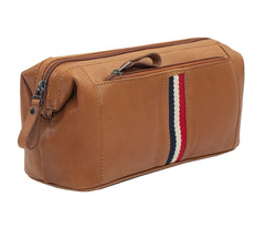 MENS STRIPE SOFT LEATHER WASH BAH