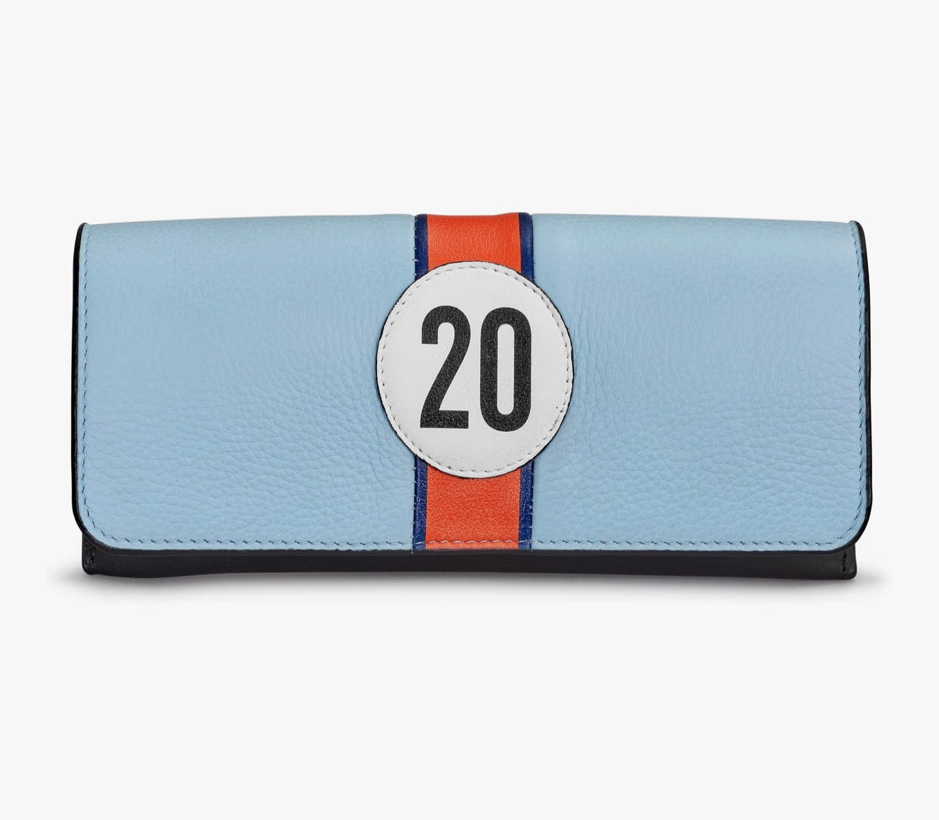 Steve McQueen Number 20 Leather Glasses Case