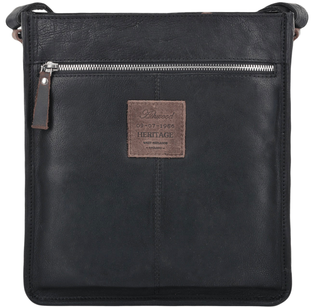 Men’s Leather Crossbody Messenger Bag