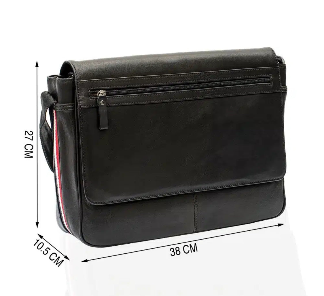 MENS LUXURY SOFT LEATHER LAPTOP BAG