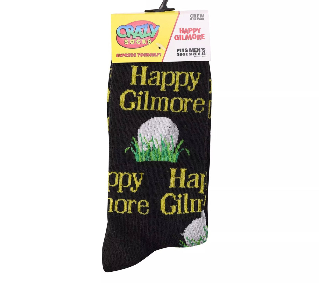 HAPPY GILMORE GOLFING SOCKS