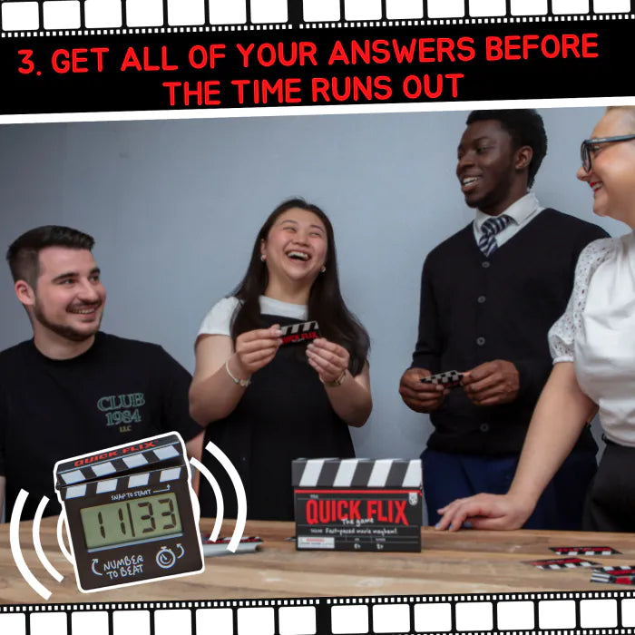 Quick Flix Movie Trivia Game / Night In Film Game