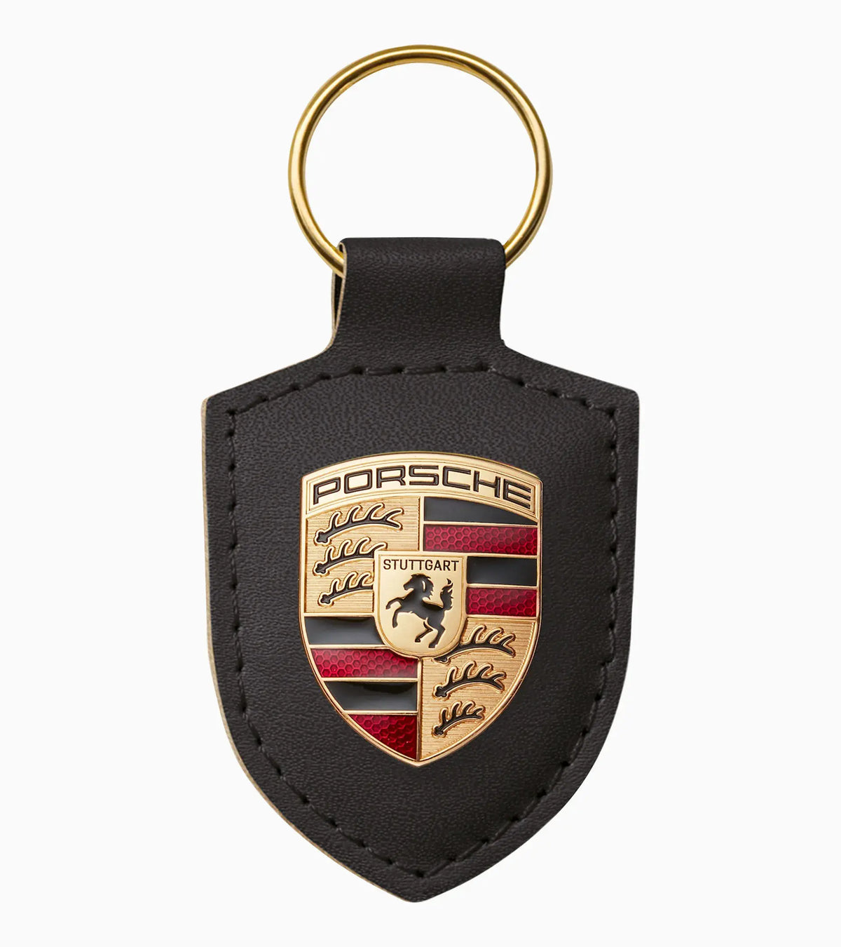 Porsche Key Rings/ Leather Keyring / Porsche Dogtooth