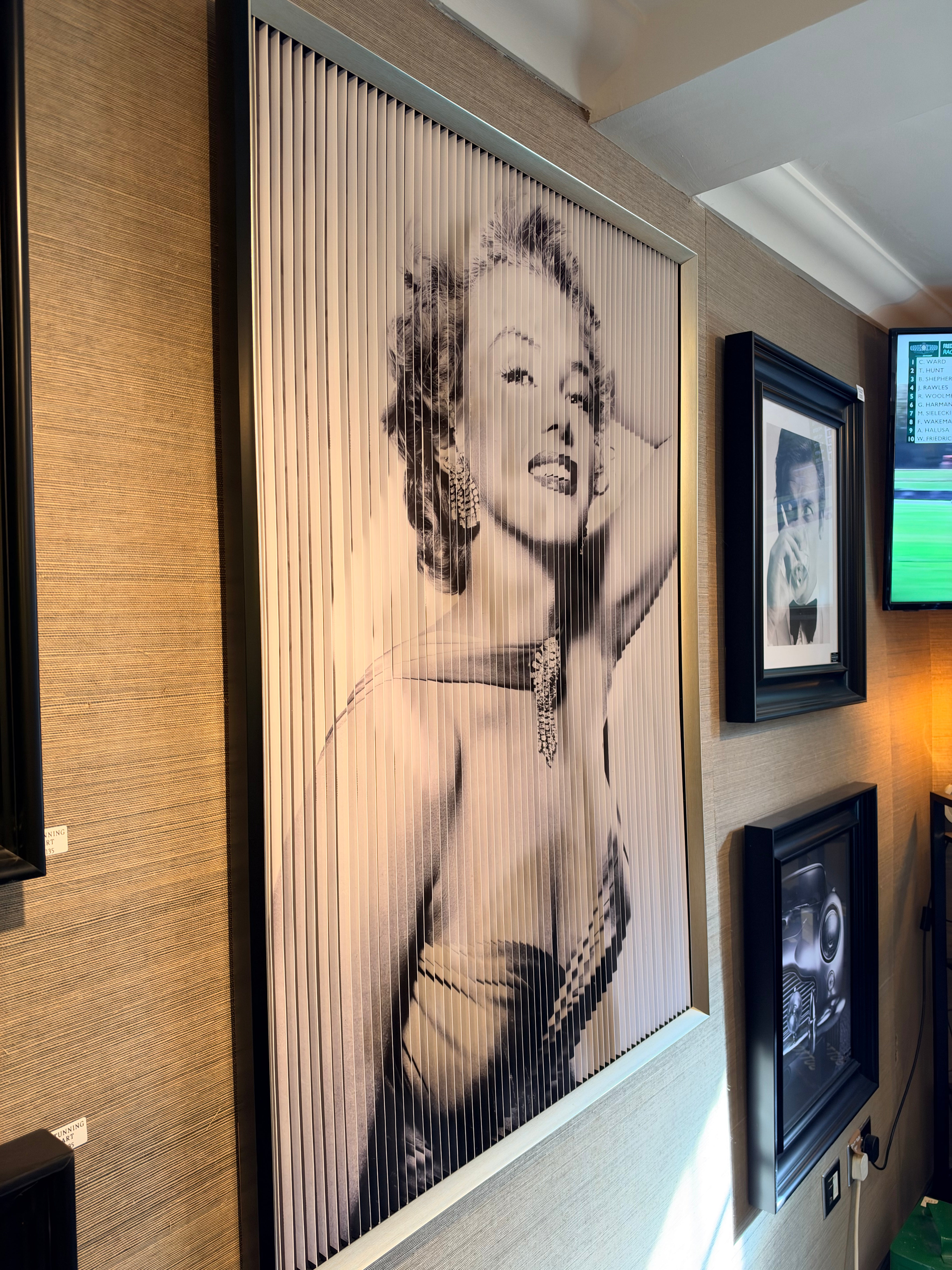 Marylin Munroe Wall Art 3D 3 in one Kinetic Picture