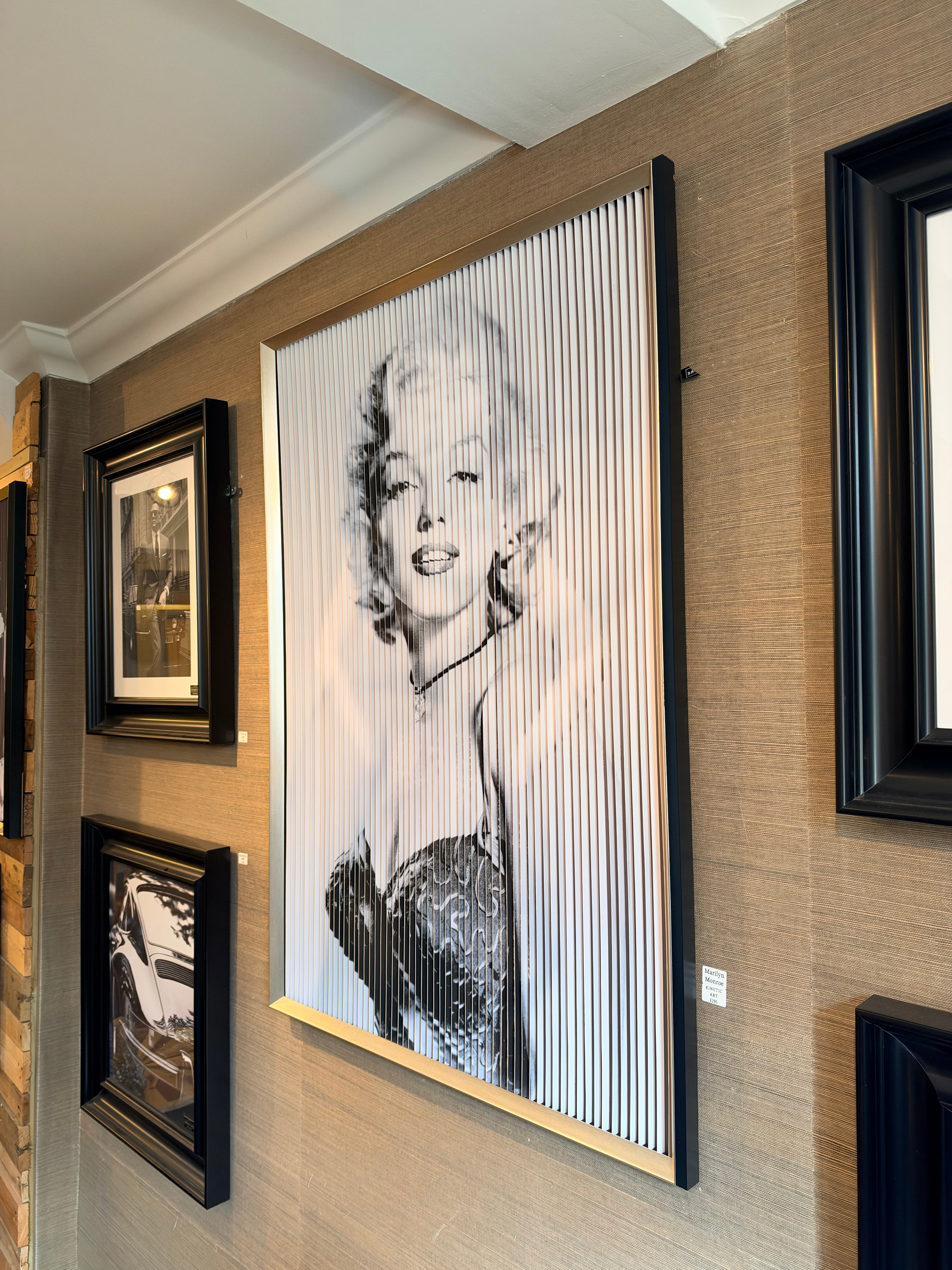 Marylin Munroe Wall Art 3D 3 in one Kinetic Picture