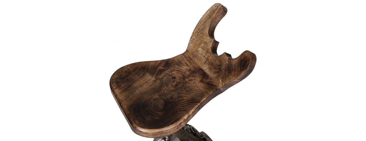 UP-CYCLED IRON GUITAR CHAIR