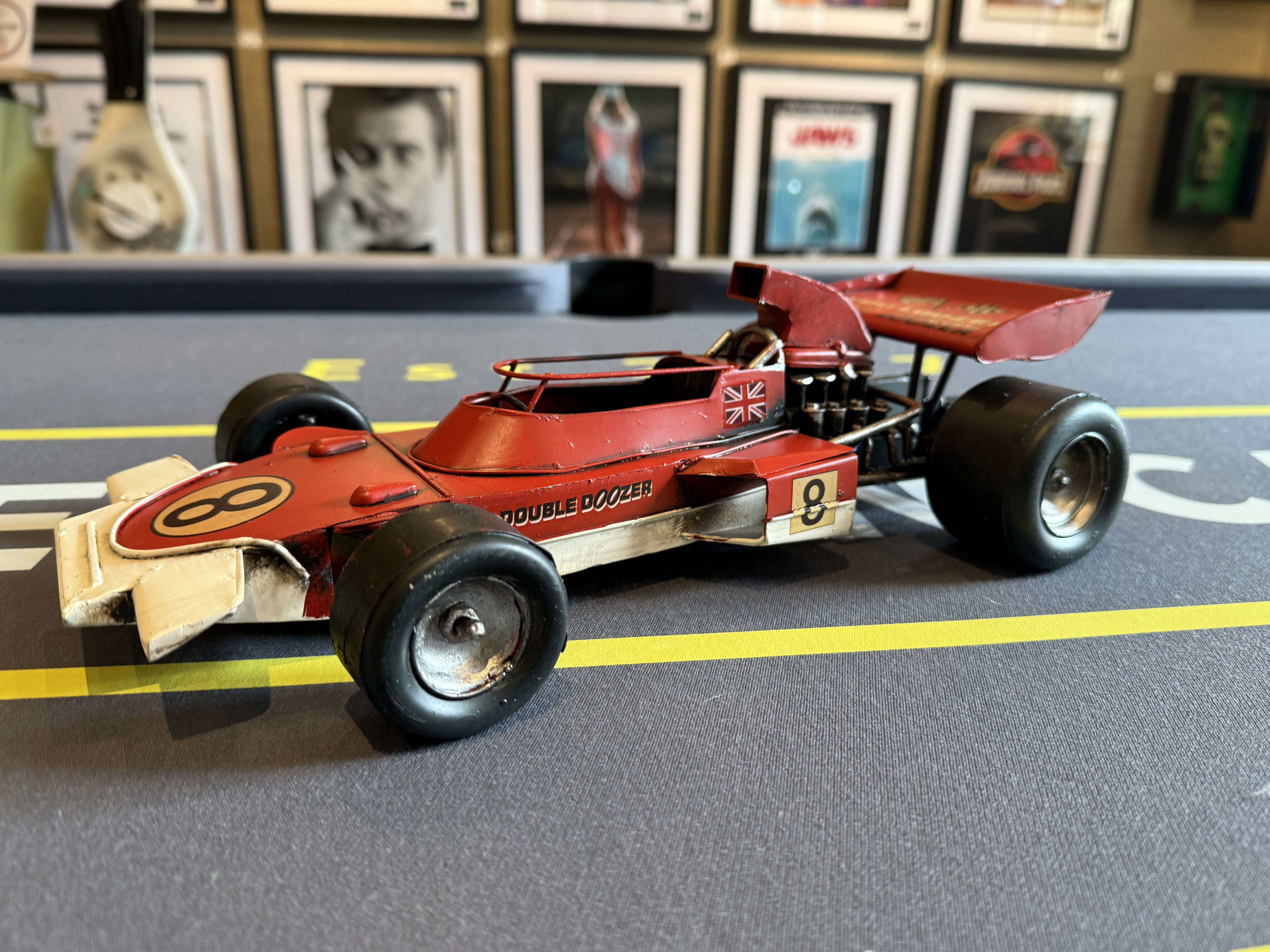 Hand Crafted Metal F1 Formula 1 Race Cars