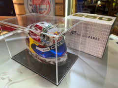 Sergio Perez 1:2 Scale Schuberth Helmet with Box & Display Case