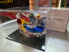 Sergio Perez 1:2 Scale Schuberth Helmet with Box & Display Case