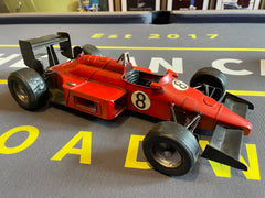 Hand Crafted Metal F1 Race Car