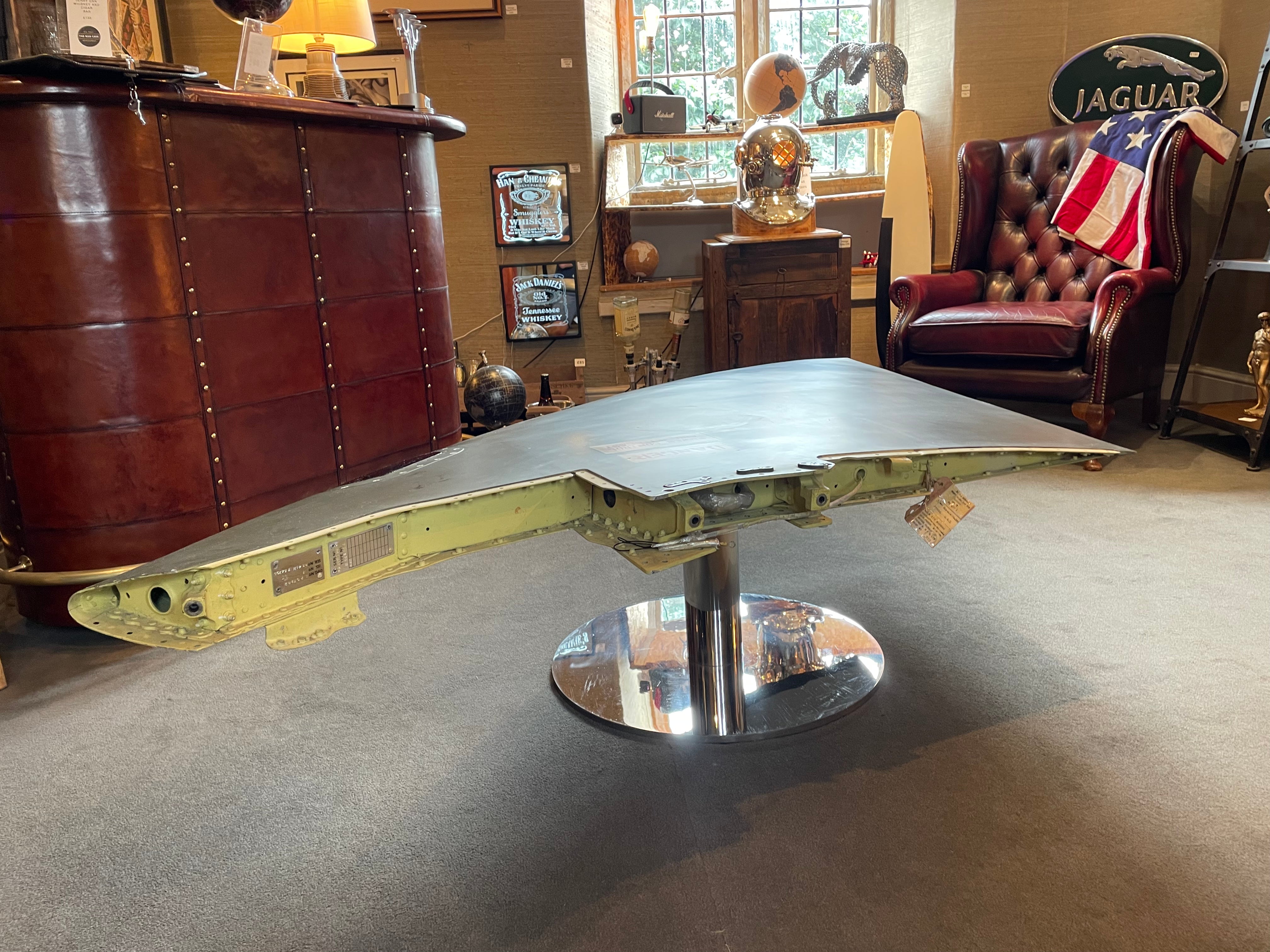 Genuine Harrier Jump Jet Wingtip Table