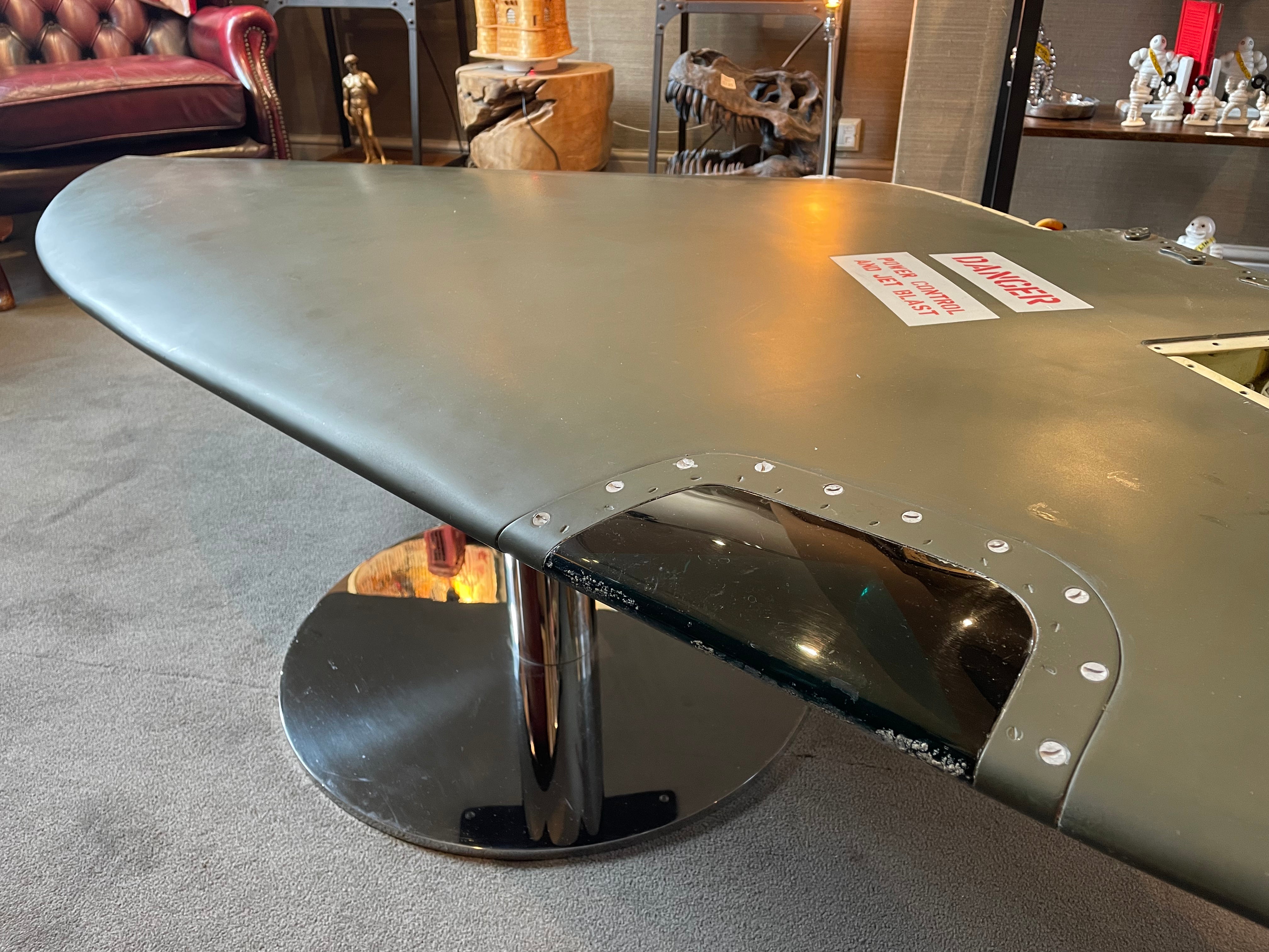 Genuine Harrier Jump Jet Wingtip Table