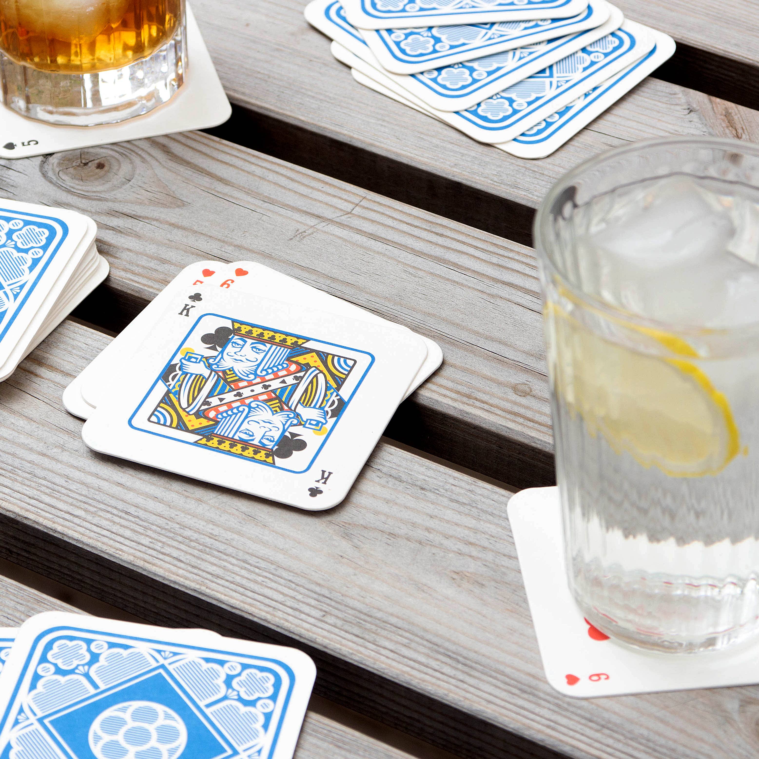 Playing Card Drink/Beer Mats