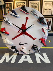 Air Jordan Style Trainer Clock