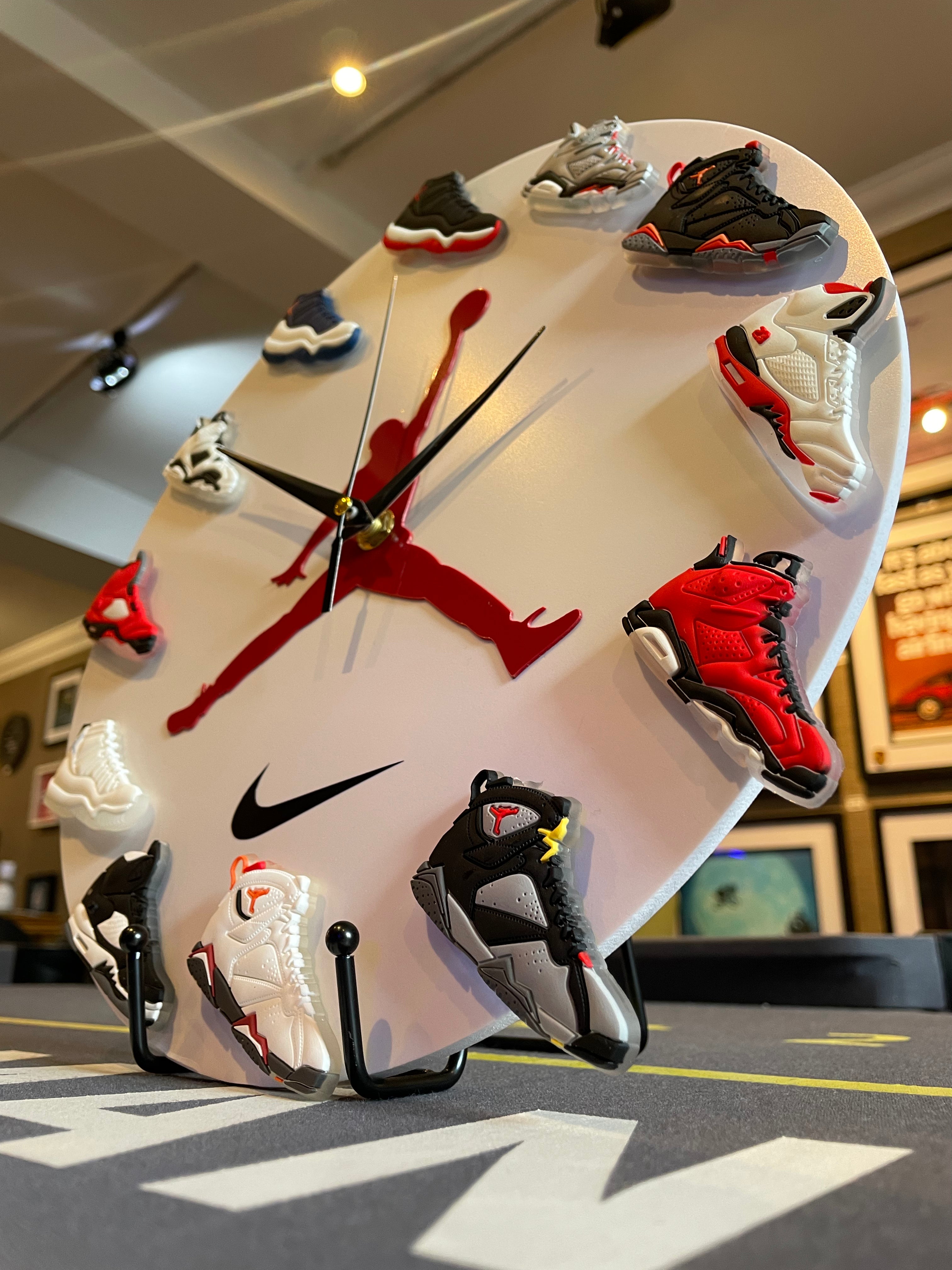 Air Jordan Style Trainer Clock The Man Cave Broadway