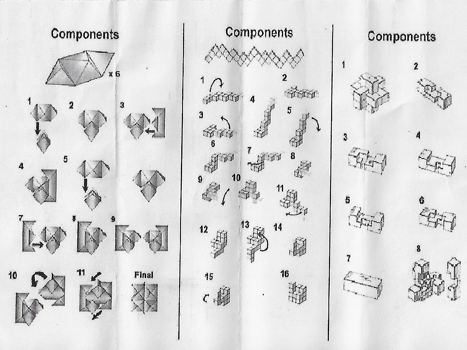 3 PUZZLE GIFT SET IN WOODEN BOX