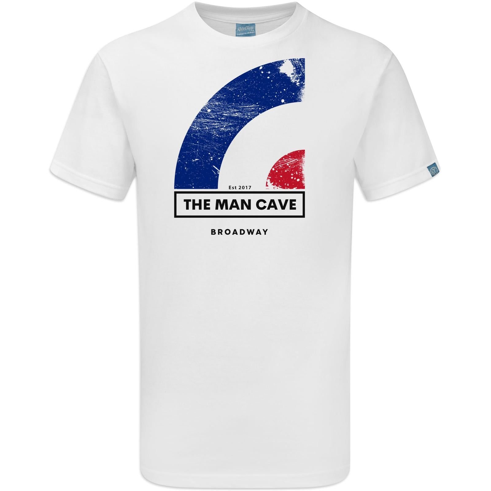 THE MAN CAVE BROADWAY T SHIRT 20 / YELLOW / GULF / PISTON / RAF ROUNDEL