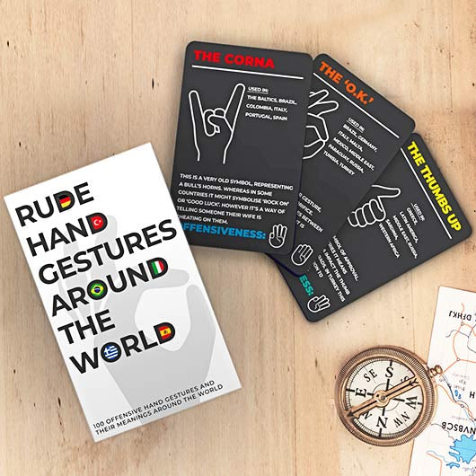 RUDE NOVELTY SWEARING CARD GAMES / SIGN LANGUAGE / FOREIGN SWEAR WORDS