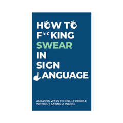 RUDE NOVELTY SWEARING CARD GAMES / SIGN LANGUAGE / FOREIGN SWEAR WORDS